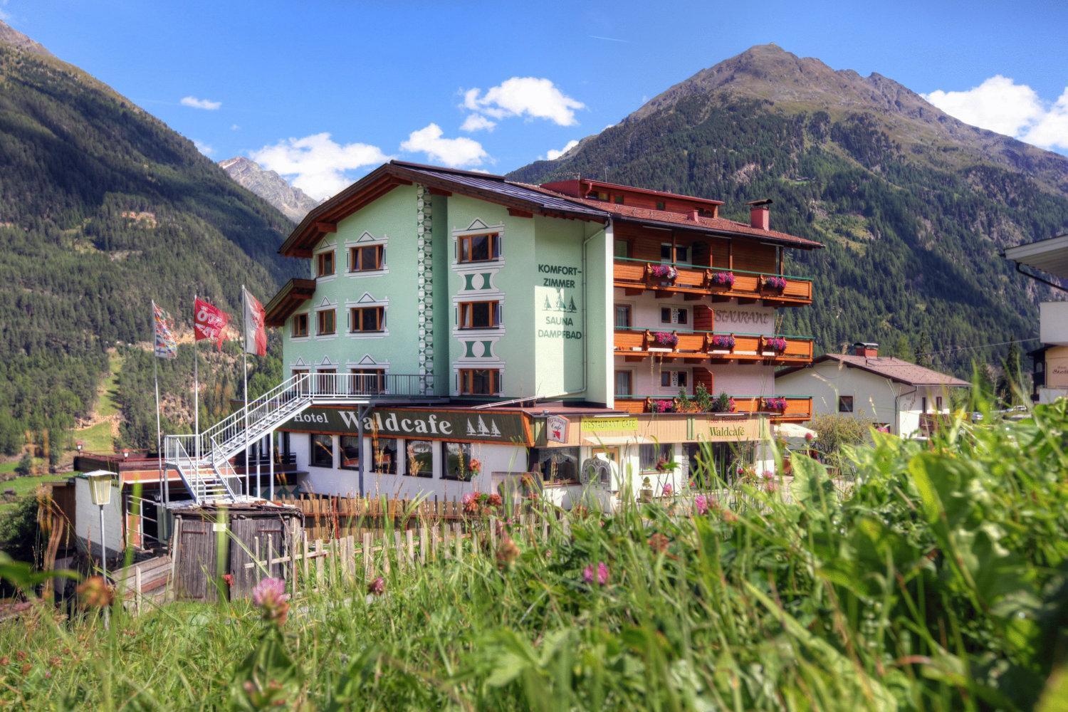 Hotel Waldcafe Sölden Exterior foto
